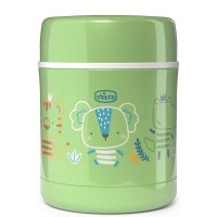 Chicco Go Out maisto termosas, 300 ml, žalias